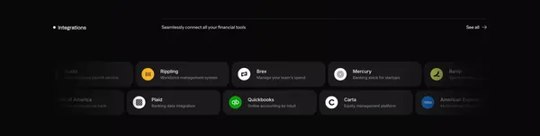 Quanta - Real-time accounting, purpose-built for software companies. - Landing design inspiration