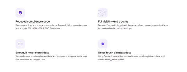 Encryption Infrastructure — Evervault - Landing design inspiration