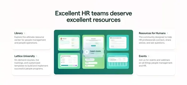 Lattice | The HR platform that people love - Landing design inspiration
