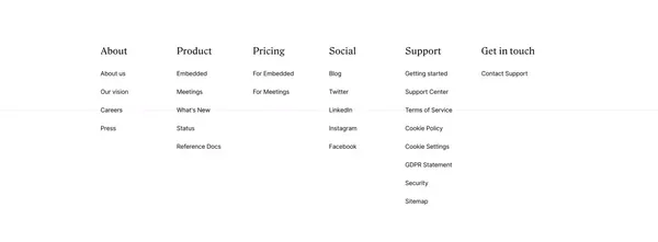 Video Meetings, Video Conferencing and Video Call API | Whereby - Landing design inspiration