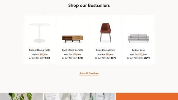 Feather - Landing design inspiration