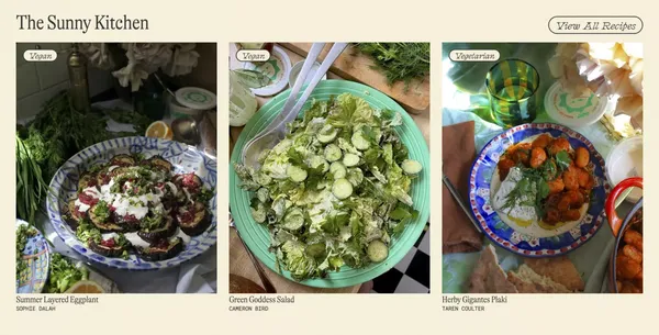 Sunny Fine Foods · Tahini Dip, Sauce & Spread - Landing design inspiration