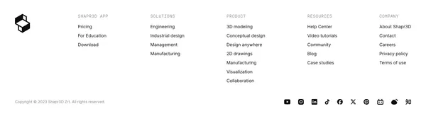 Shapr3D | CAD: Design to Manufacturing | Windows, Mac, iPad - Landing design inspiration