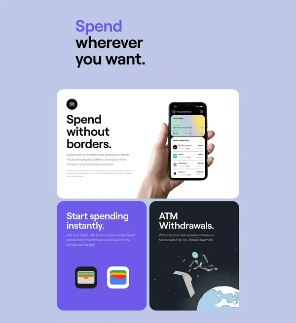 Sammy | Financial Freedom - Landing design inspiration