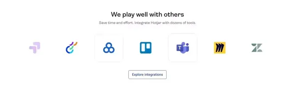 Hotjar: Website Heatmaps & Behavior Analytics Tools - Landing design inspiration