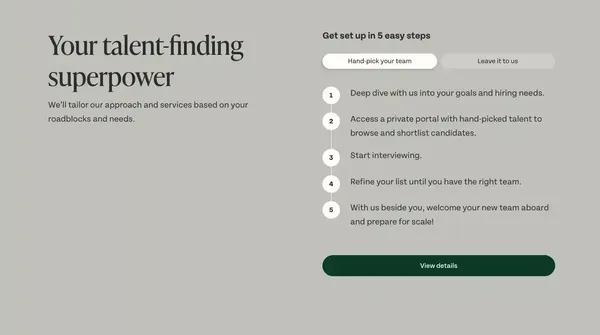 Seamless Outsourcing That Helps Companies Grow | SupportNinja - Landing design inspiration