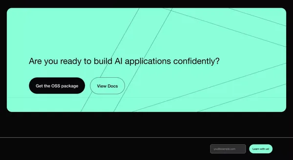 Guardrails AI - Landing design inspiration