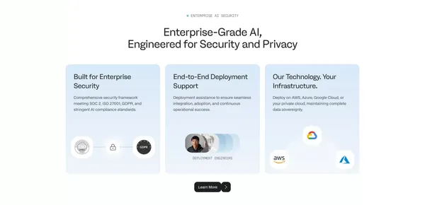 Noxus - Build Enterprise Autonomy with AI Employees - Landing design inspiration
