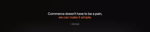 Unlikely – Full-service partner for building  unified commerce - Landing design inspiration