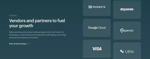 Infrastructure for tomorrow’s lending products | Peach - Landing design inspiration