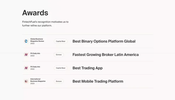 FintechFuel: All-In-One White Label Brokerage Platform - website design inspiration