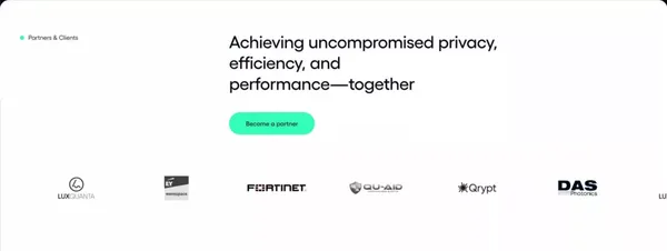 Quside – QRNGs for advanced solutions - Landing design inspiration