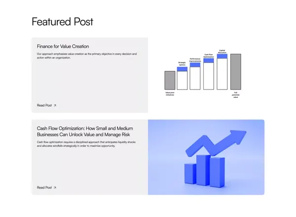 CFO Ventures - Landing design inspiration