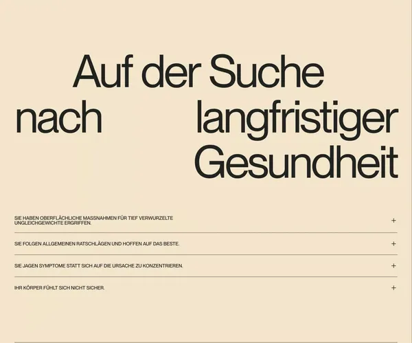 Atlaslogie und Naturheilkunde in Zürich – Praxis Leandra Isler - Landing design inspiration