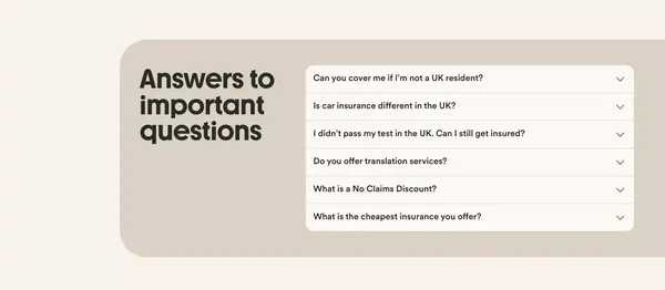 Find Cheap Driving Insurance for UK Newcomers | Marshmallow - Landing design inspiration