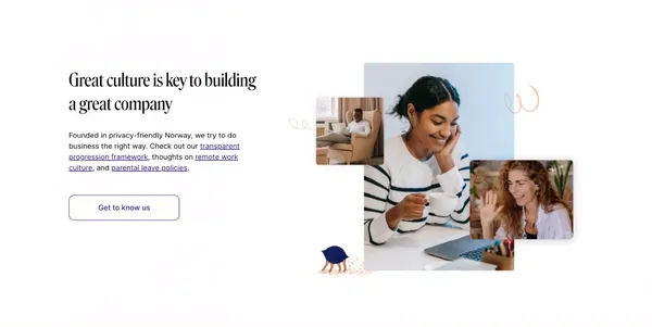 Video Meetings, Video Conferencing and Video Call API  | Whereby - Landing design inspiration