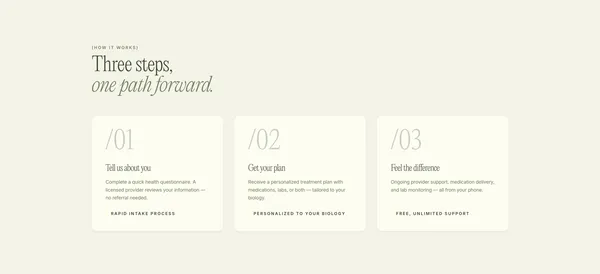 Modern Functional Medicine | Heva Health - Landing design inspiration