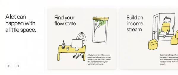 Backyard - Samara - Landing design inspiration