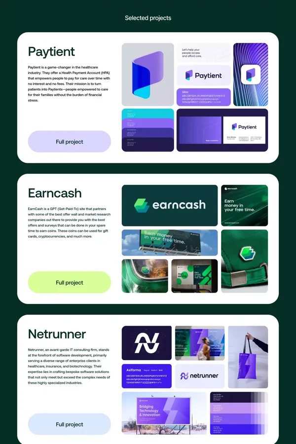 Wegrow - Landing design inspiration