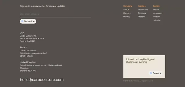 Home - Carbo Culture - Landing design inspiration