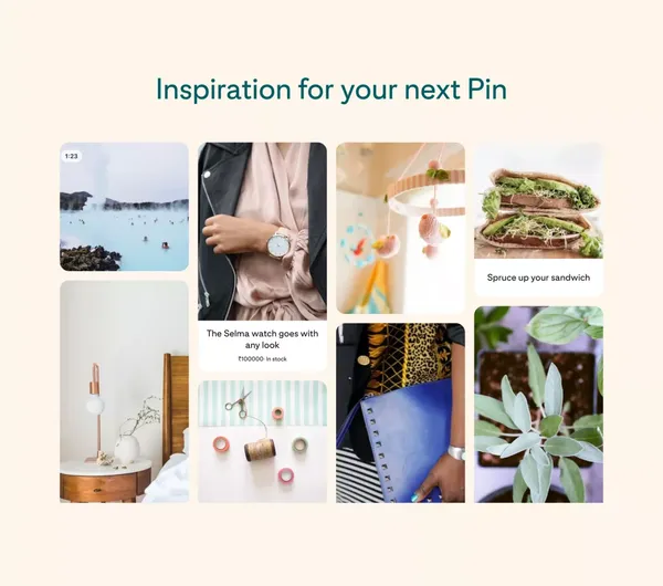 Get started | Pinterest Business - Landing design inspiration