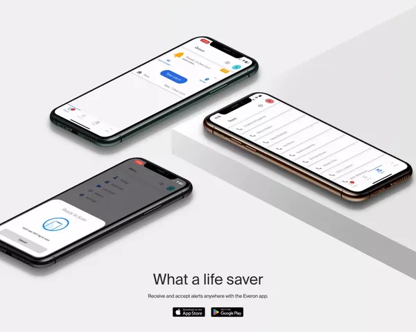 Everon UK - Landing design inspiration