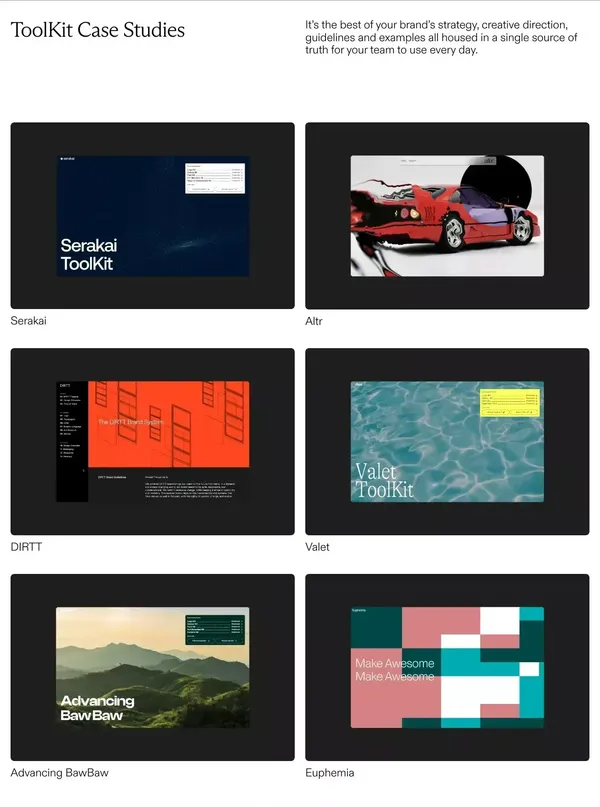 ToolKit - Landing design inspiration