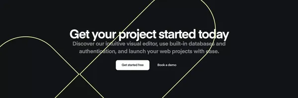 Ycode | Build website forms on the next level - Landing design inspiration