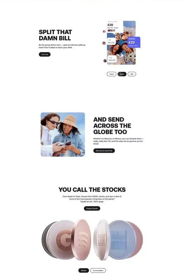 Revolut | All-in-one Finance App for your Money | Revolut FR - Landing design inspiration