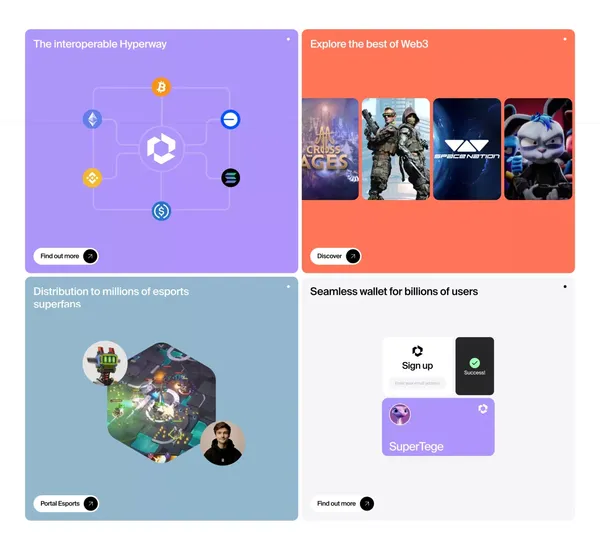 Portal Gaming - Landing design inspiration