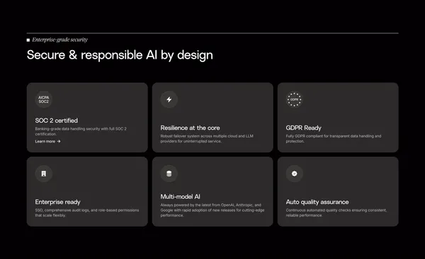 Gradient Labs Â· The only customer ops AI agent built for financial services - Landing design inspiration