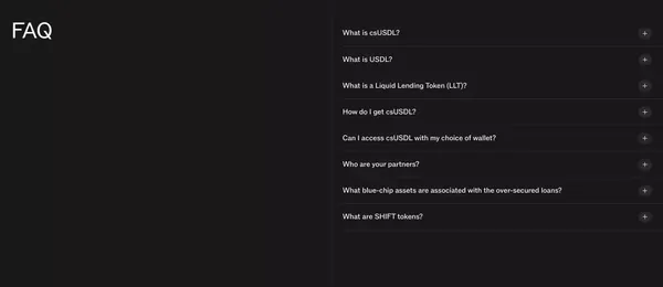 Personal | Coinshift - Landing design inspiration