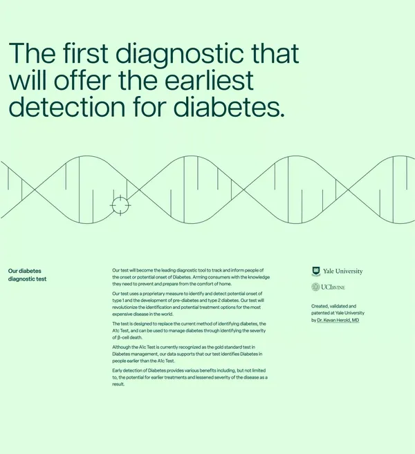Ki Health - The Dawn of a New Era in Health is Here - Landing design inspiration