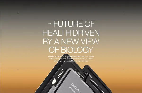 The Molecular Electronics Company - Landing design inspiration