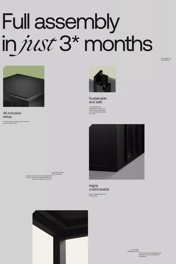 Qudrix - Landing design inspiration