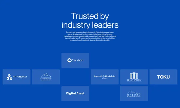 Cantor8: Enterprise Infrastructure for Canton Network - Landing design inspiration