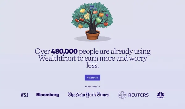 Invest for the long term on your terms | Wealthfront - Landing design inspiration