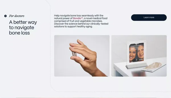 Journa Health - Landing design inspiration