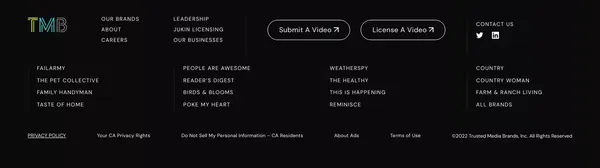 TMB | Connecting Audiences | Content. Inspired by You. - Landing design inspiration