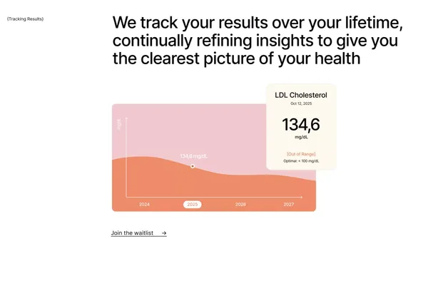 Sol Health — Your Personalized Health Co-Pilot - Landing design inspiration