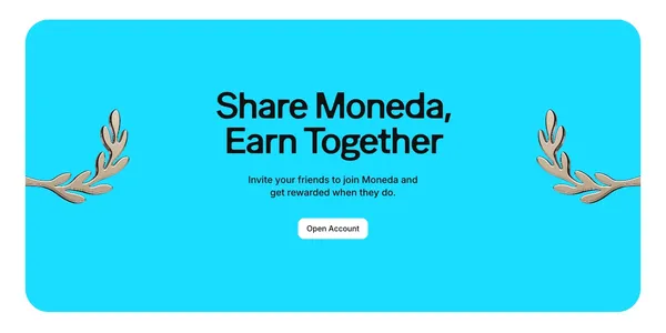 Moneda | Self-Custodial Neo Finance - Landing design inspiration