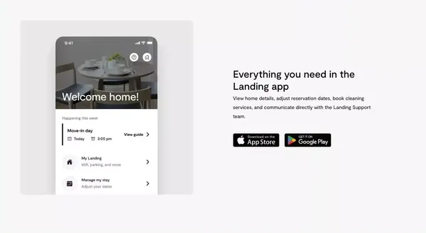Just a moment... - Landing design inspiration