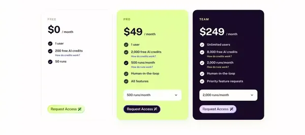 Plumb - AI Automation - Landing design inspiration