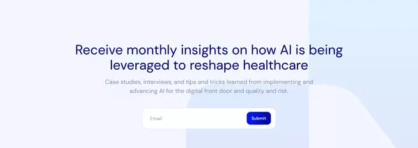 Notable | The AI Platform for Healthcare Operations - Landing design inspiration