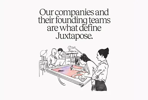 Juxtapose - Landing design inspiration