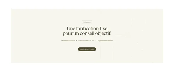 RockFi - La nouvelle gestion privée - Landing design inspiration