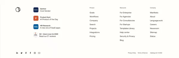 Work Hub | Qatalog - Landing design inspiration