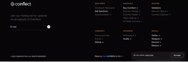 Coinflect - Landing design inspiration