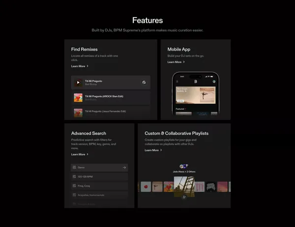 BPM Supreme | BPM - Landing design inspiration