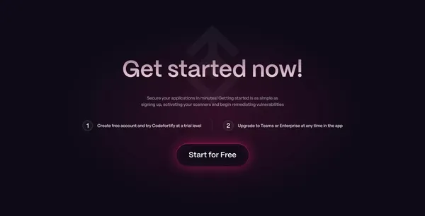 Codefortify - Tuneable ASPM & CSPM - Landing design inspiration